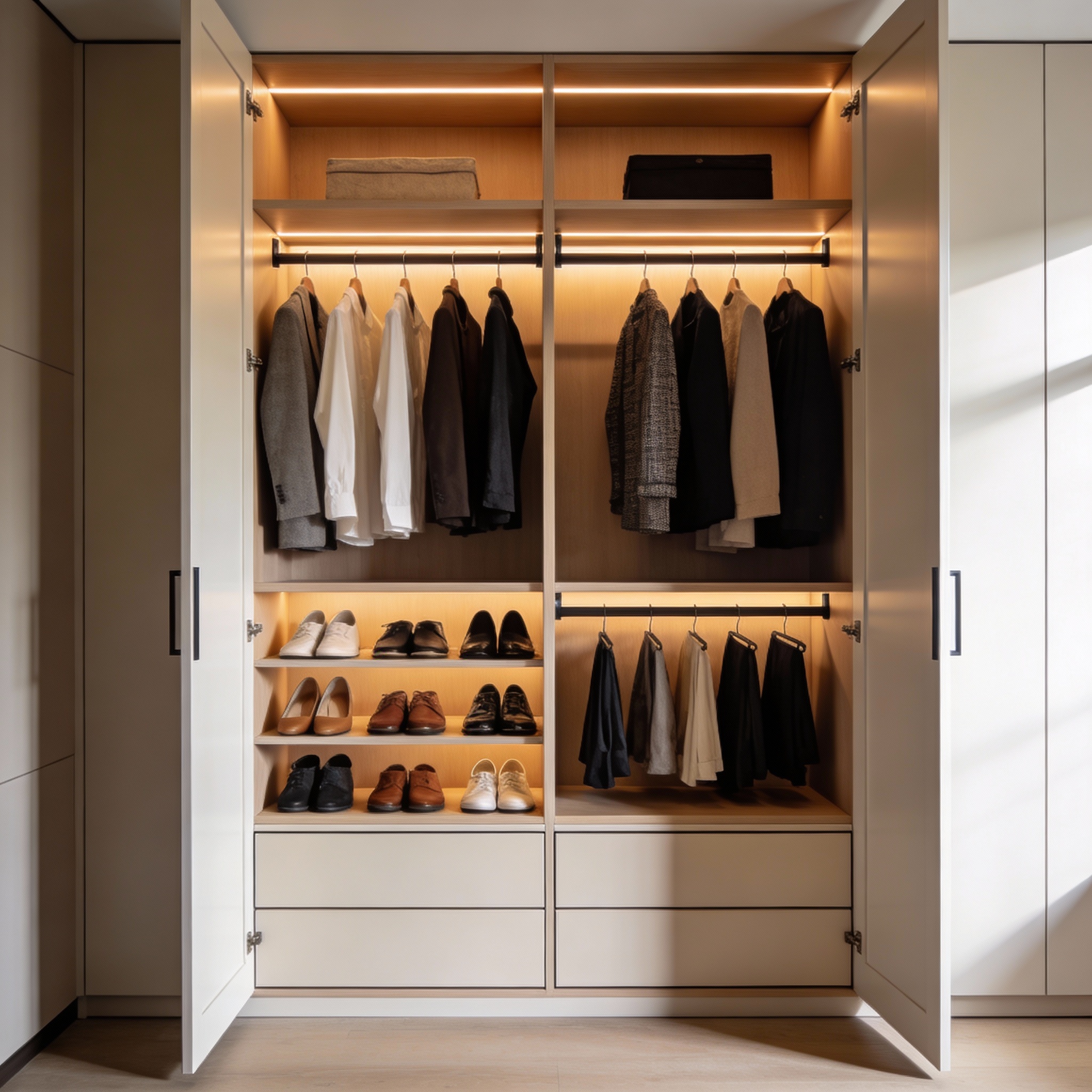 Quality wardrobe craftsmanship