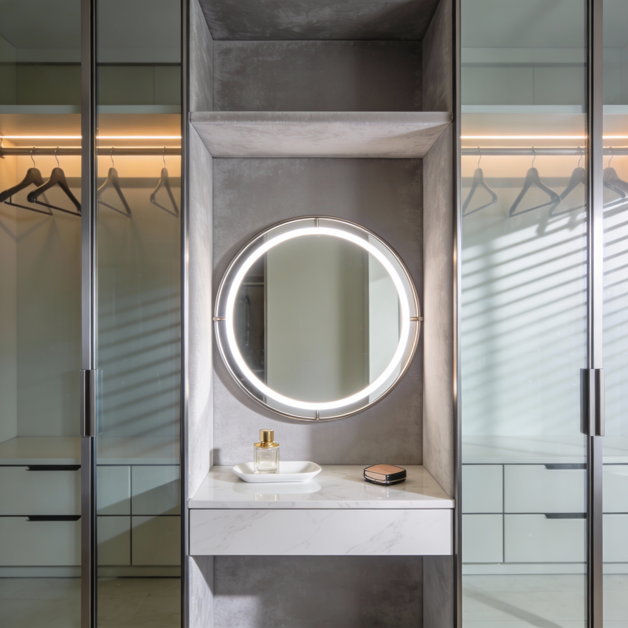 Luxury walk-in wardrobe design Sydney